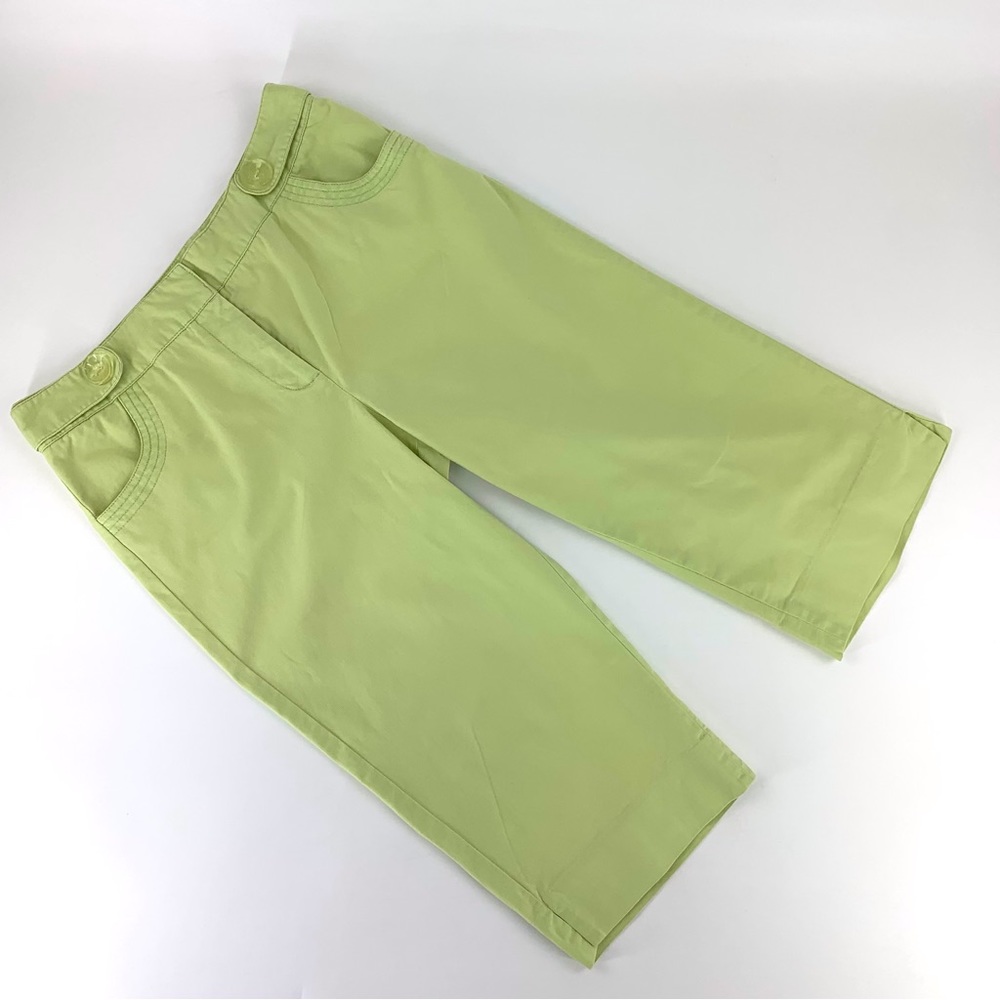 2/$20 mac & jac Green Capri Pants, 8